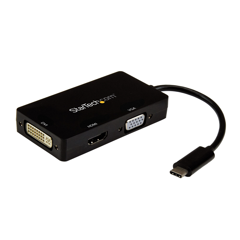 You Recently Viewed StarTech CDPVGDVHDBP USB-C Multiport Video Adapter - 3-in-1 - 4K 30Hz - Black Image